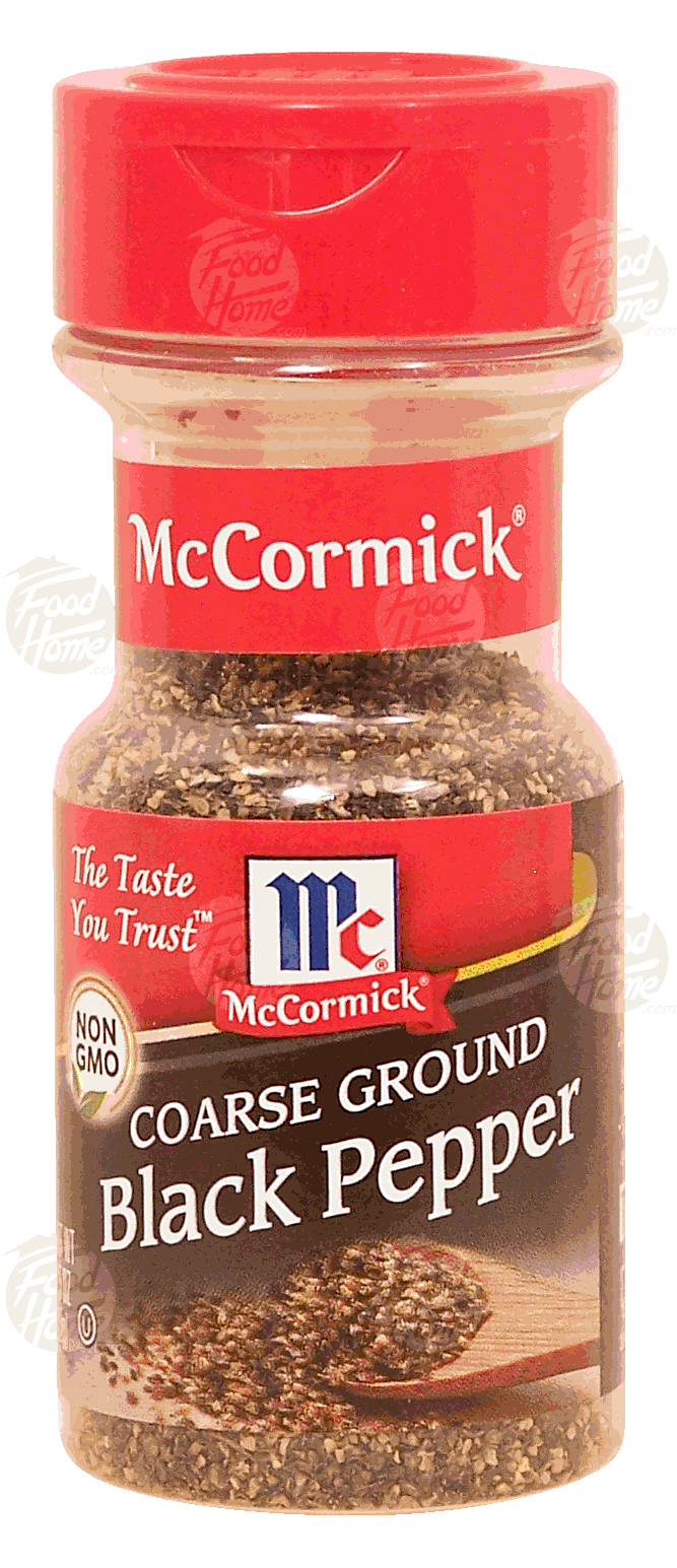 Mc Cormick  black pepper, coarse ground Full-Size Picture